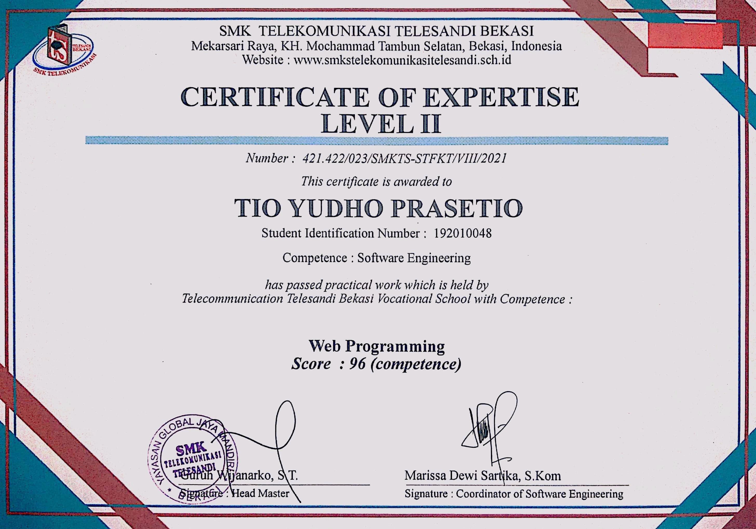 Tio Yudho Prasetio, Tio Yudho, Tio Prasetio, Tio
